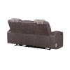 U8000 Brown Power Reclining Living Room Set w/ LED