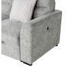 U9401 Nickel Sectional w/ Ottoman