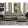 Correze Right Chaise Small Power Reclining Sectional