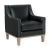 Augusta Accent Chair (Black)
