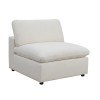 Cloud 9 Armless Chair (Cotton)