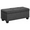 Ethan 3-Piece Ottoman Bench (Charcoal) (Set of 3)