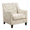 Erica Accent Chair (French Script)