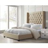 Morrow Upholstered Bed (Natural)