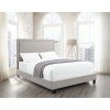 Erica Youth Upholstered Bed (Grey)