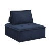 Paxton Armless Chair (Navy)
