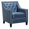 Tiffany Accent Chair (Marine Blue)