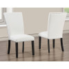Artemis White PU Dining Chair (Set of 2)