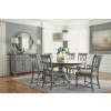 Plymouth Round Dining Room Set w/ Chair Choices