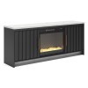 Cadmori 63-inch TV Stand w/ Electric Fireplace