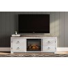 Willowton Large TV Stand w/ Fireplace