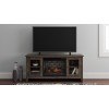 Arlenbry Large TV Stand w/ Infrared Fireplace