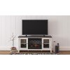 Dorrinson Large TV Stand w/ Infrared Fireplace