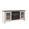 Dorrinson Large TV Stand w/ Infrared Fireplace