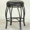 Monza W3005 24 Inch Counter Height Backless Stool (Set of 2)