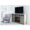 Moreshire Extra Large TV Stand w/ Infrared Fireplace