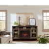 Quincy 66 Inch Fireplace Console (Brindle)