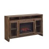 Quincy 66 Inch Fireplace Console (Brindle)