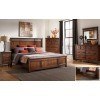 Wolf Creek Panel Bedroom Set w/ Two Side Storages