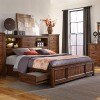 Wolf Creek Bookcase Bed w/ Two Side Storages