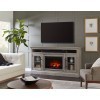 Manchester 73 Inch Fireplace Console (Heather Grey)