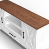 Liberty Jasmine White and Bourbon 64-inch TV Console