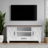 Liberty Jasmine White and Bourbon 64-inch TV Console
