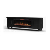 Liberty Seal Skin Black 78-inch Fireplace Console