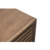 Malibu Bourbon Brown and Espresso End Table