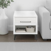 Malibu White End Table