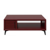 Malibu Lola Rosa Red Coffee Table