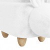 Rabbit Storage Stool In White