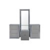 Ylime Vanity Set w/ LED (Smooth Silver)