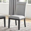 Yves Side Chair (Grey) (Set of 2)