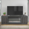 Axiom Black Oak 84-inch Fireplace