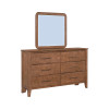 Etta Walnut Upholstered Panel Bedroom Set
