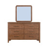 Etta Walnut Upholstered Panel Bedroom Set