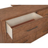 Etta Walnut Upholstered Panel Bedroom Set
