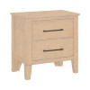 Etta Blonde Panel Bed
