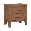Etta Walnut Panel Bed