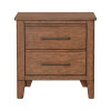 Etta Walnut Panel Bed