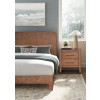 Etta Walnut Panel Bed