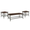Harrison 3-Piece Occasional Table Set (Brown)