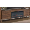 Tranquility Walnut 94-inch Fireplace Console