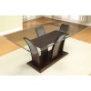 Manhattan I Dining Table (Dark Cherry)