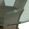 Dapper Round Dining Room Set (Grey)