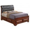 G8850E Tufted Storage Bed