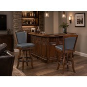Belvedere Return Home Bar Set (Distressed Walnut)