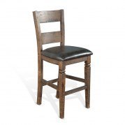 Homestead 30 Inch Ladderback Barstool (Set of 2)