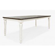 Madison County Rectangular Dining Table (Vintage White)